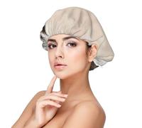 Animales inteligentes Mapache Naturaleza,Gorro de dormir de satén para adultos - Gorro de dormir elástico para mujer, cubrecabello nocturno