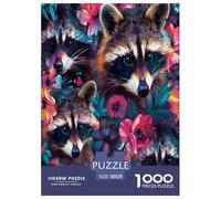 Animales Lindos Rompecabezas Imposible,desafío for Adults Entretenimiento Creativo 1000 Piezas Obra De Arte De Juego De para Adultos Y Niños A Partir De 12 Años 38x26cm/1000pcs