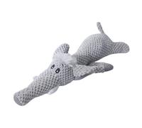Animales masticables para perros, juguetes invencibles para perros, mordeduras antidentición, juguete de peluche de algodón de polipropileno con función de voz de dibujos animados