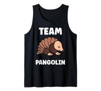 Animales pangolines Minimalista Simple Team Pangolin Camiseta sin Mangas
