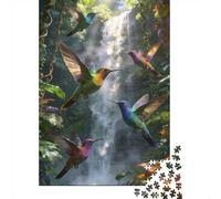 Animales Puzzle 1000 Piezas Cartón Puzzle Grande Adulto Difícil colibrí Educa Navidad 70x50cm/1000pcs