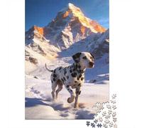 Animales Puzzle 1000 Piezas Cartón Puzzle Grande Adulto Difícil dalmata Coleccionable Puzzle Familiar 52x38cm/1000pcs