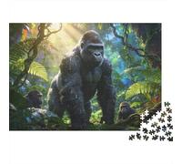 Animales Puzzle 1000 Piezas Cartón Puzzle Grande Adulto Relajarse gorilas Educa Regalo Original 38x26cm/1000pcs
