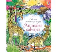 Animales salvajes (Colorea por arte de magia)