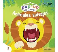 Animales salvajes (Pop-up de cuento): Con Pop-Up en cada página para niños y niñas