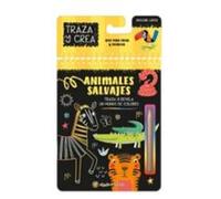 Animales Salvajes Traza Y Crea
