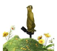 Animales Solares: Luz Solar De Jardín De Suricata, Luzs Impermeable De Estaca De Animales, Lámpara Decorativa Para Césped Al Aire Libre, Luz De Con Energía Solar, Decoración De Iluminación De P