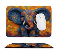 Animales y elefantes Alfombrilla de Ratón Compacta Pequeña 27 x 22 cm fg178