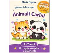 Animali Carini da Colorare - Disegni Facili per Bambini: Coloriage Facili Animali Carini Bambini Disegni da Colorare