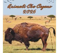 Animali Che Cagano 2026: 24 bellissime foto a colori | Regalo simpatico e originale per donne, uomini, bambini, colleghi e amici | Un’agenda divertente che farà sorridere ogni giorno