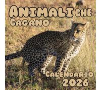 Animali Che Cagano Calendario 2026: Un regalo divertente e sciocco per gli amanti degli animali.