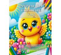 Animali da colorare Vol 2: 40 illustrazioni da completare e personalizzare