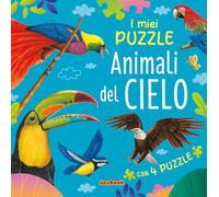 Animali del cielo. Libro puzzle. Ediz. a colori (I miei puzzle)