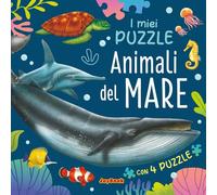 Animali del mare. Libro puzzle. Ediz. a colori (I miei puzzle)