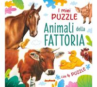 Animali della fattoria. Libro puzzle. Ediz. a colori (I miei puzzle)