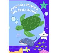 ANIMALI MARINI DA COLORARE