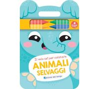 Animali selvaggi. Il mio set per colorare. Ediz. a colori