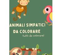 animali simpatici da colorare