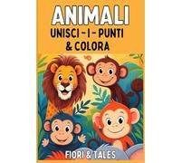 Animali : Unisci i punti & Colora