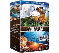 Animalia - Coffret - Ours polaires 3D + Dinosaures 3D, les géants de Patagonie + Prédateurs de l'océan 3D + Afrique sauvage 3D [Francia] [Blu-ray]