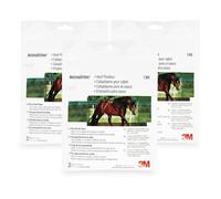 Animalintex - Almohadillas de cataplasma para pezuñas para caballos - 3 por paquete, cataplasma equina 3M para heridas de absceso y tratamiento de pezuñas - forma de pezuña precortada