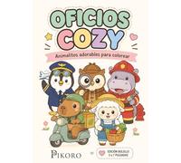 Animalitos Adorables para Colorear: Pequeño libro de bolsillo con 30 oficios cozy, dibujos grandes y fáciles para colorear en casa, en la playa o de vacaciones (Cozy Moments Coloring Collection)