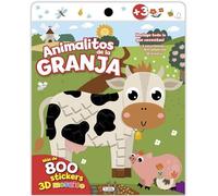 ANIMALITOS DE LA GRANJA MOSAICO 3D (MOSAICO STICKER)