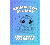 Animalitos Del Mar - Libro Para Colorear
