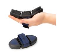 Animalon Tejido de pelo corto grande para perros, ayuda para el cambio de pelo en el perro, innovador cepillo para perros para un cuidado suave del pelo (pelo pequeño, azul)