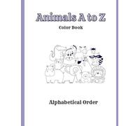 Animals A to Z Color Book Alphabetical order
