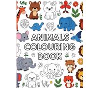 Animals Alphabet Colouring Books for Kids: Fun A to Z Animal Coloring Pages to Learn Letters and Improve Creativity