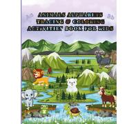 ANIMALS ALPHABETS TRACING & COLORING ACTIVITIES BOOK FOR KIDS: Learn Alphabet A-Z with Fun Animals - Trace, Color, and Explore (Bilingual: English-Indonesian)