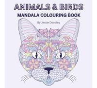 Animals and Birds: Mandala Colouring Book for Adults
