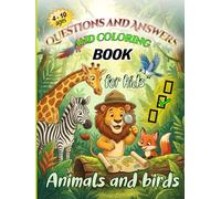 Animals and Birds Questions Answers and Coloring for Kids