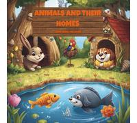 ANIMALS AND THEIR HOMES: Learn While You Color