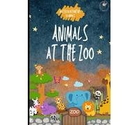 Animals At The Zoo: Watercolor Painting Book, Coloring Book for Kids, Paint With Watercolor