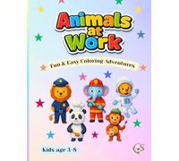 Animals at Work: Fun and Educational Coloring Pages