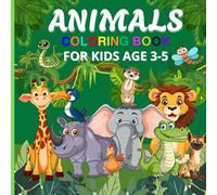 Animals Coloring Book: Bring the wonderful world of animals to life with this delightful coloring book!