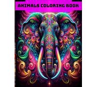 ANIMALS COLORING BOOK: Coloring Book for Kids Ages 3-6 - Learn, Color & Spell Animal Names | Fun Educational Activity Workbook for Toddlers, Preschool & Kindergarten