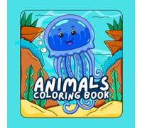 Animals Coloring Book: Coloring book, of different types of animals in their environments, relax painting, for children and adults.