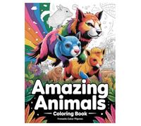 Animals Coloring Book for Adults: A Relaxing Journey with Beautiful Wildlife, Forest Creatures, and Majestic Beasts for Stress Relief and Creative ... creativity with intricate animal designs.