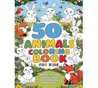 Animals Coloring Book for Kids: A Collection of 50 Unique and Creative Designs for Ages 6-10: Perfect for Kids Who Love Art