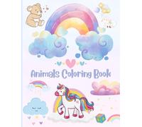 Animals Coloring Book for Kids: A fun (A - Z) animal coloring book with 26 alphabetically ordered animals. Each page includes extra elements to color, ... all 26 animals in a full-color reference.