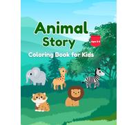 Animals Coloring Book for Kids Ages 3-6 | Cute and Easy Animals with Big Bold Outlines