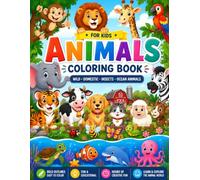 Animals Coloring Book for Kids: Animals Coloring Book For kids ! Wild, Domestic, Insects and Ocean Animals