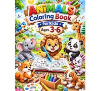 Animals Coloring Book in English & French for Kids Ages 3-6: A Fun Bilingual Coloring Book to Learn Animal Names in Two Languages