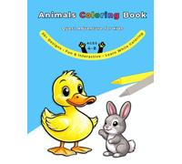 Animals Coloring Book: Quest Adventure for Kids Ages 4-8 with 30+ Cute Animal Pages, Island Map, Explorer Passport & Achievement Certificate