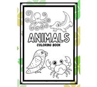 Animals: Colouring Book