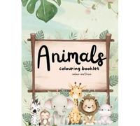 Animals colouring book