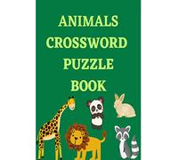 Animals Crossword Puzzle Book